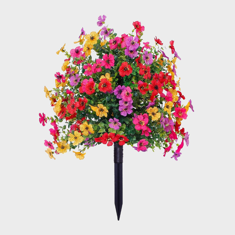 🔥Last Day: 60% OFF🔥Artificial Eucalyptus and Violet Ground-Insert Floral Decoration
