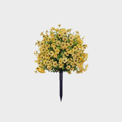 🔥Last Day: 60% OFF🔥Artificial Eucalyptus and Violet Ground-Insert Floral Decoration