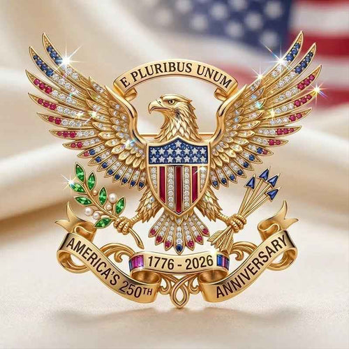 🎁The Father's Day gift he'll actually use!🔥US 250th Anniversary Brooch Pin