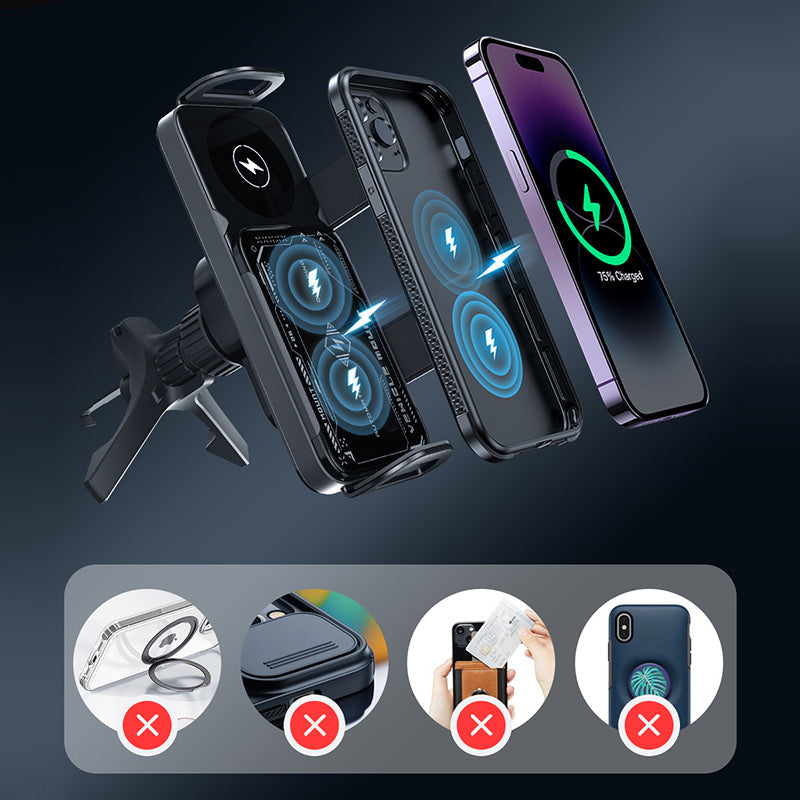 🏆LAST DAY SALE 50% OFF🔥High Intelligent Mobile Phone/Pad Holder~~Smart control and built-in charging capability.